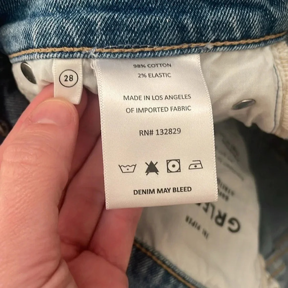 GRLFRND The Piper Super High Rise Slim Crop Jean - Picture 8 of 8